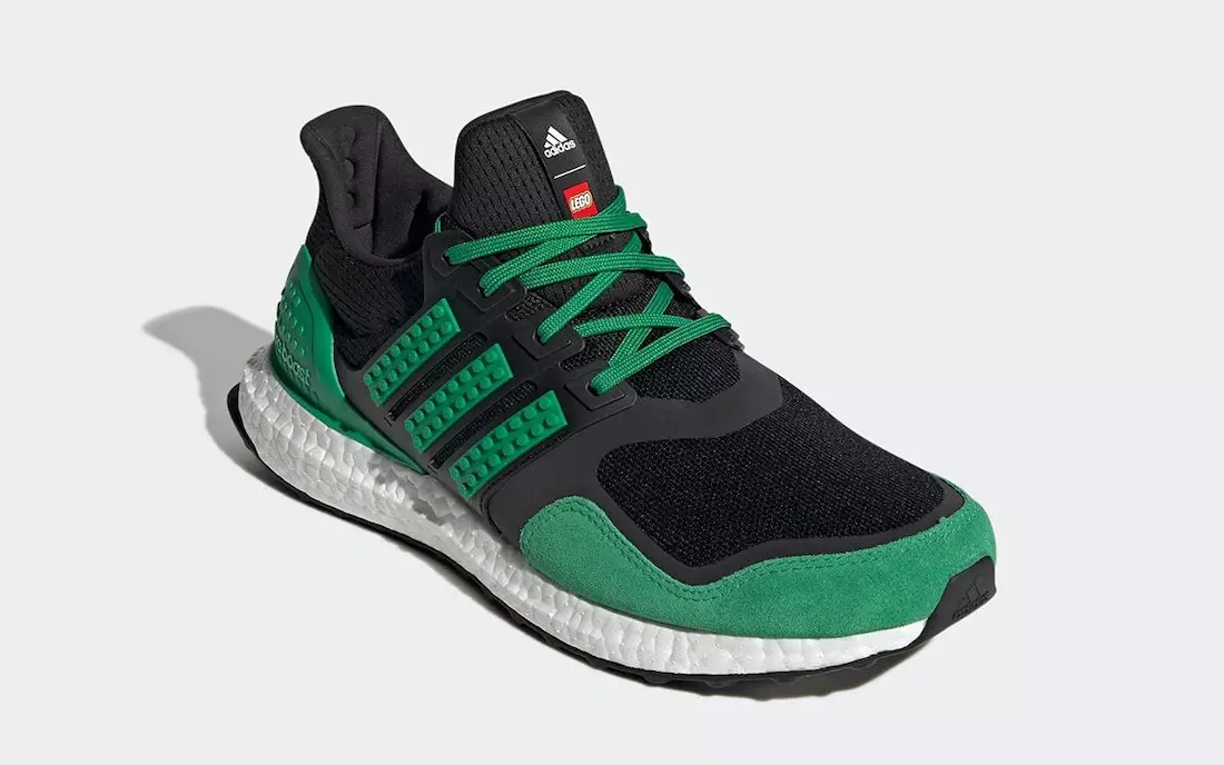 LEGO adidas Ultra Boost DNA Zwart Groen H67954 Releasedatum