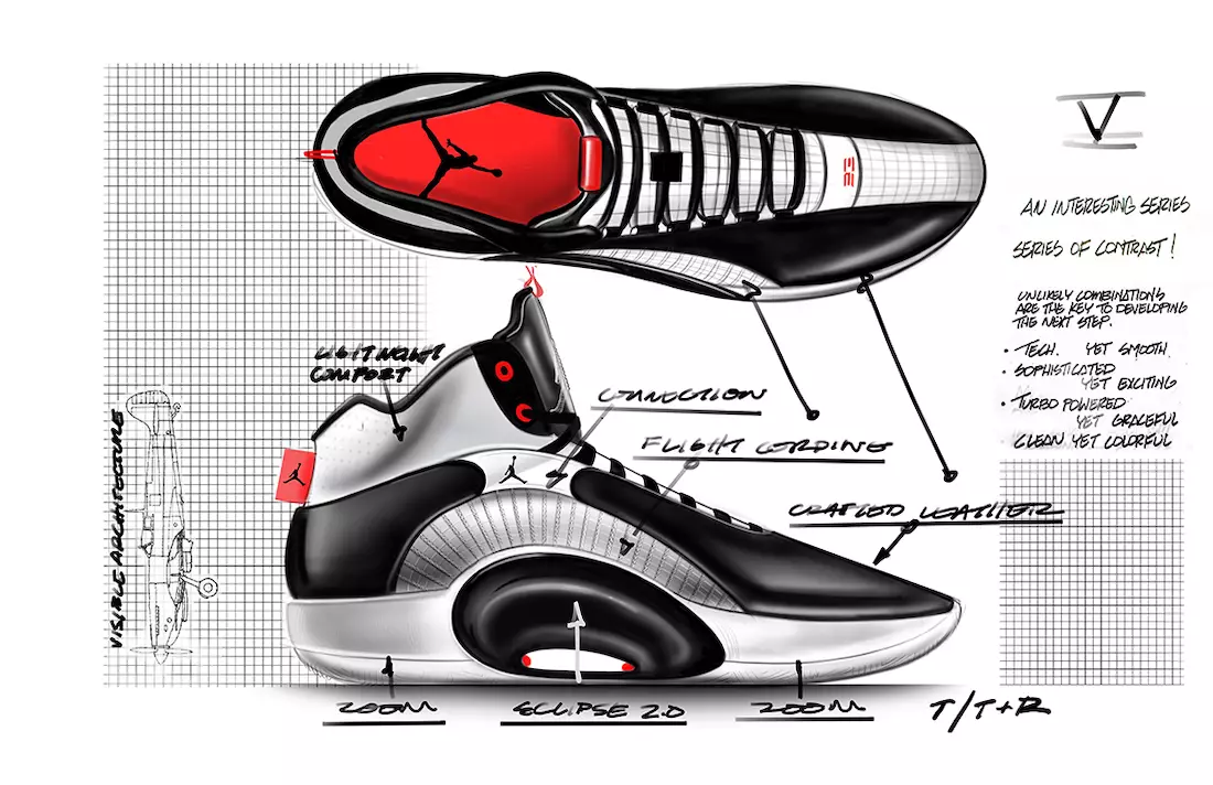 Air Jordan 35 Sketch