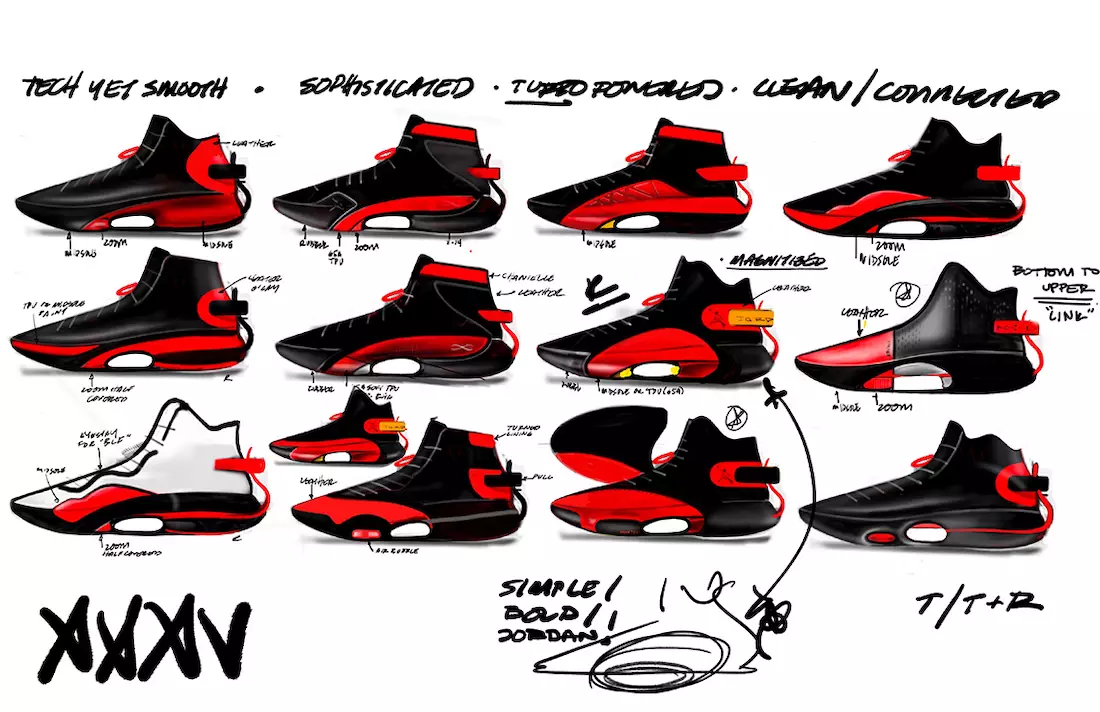 Air Jordan 35 Sketch