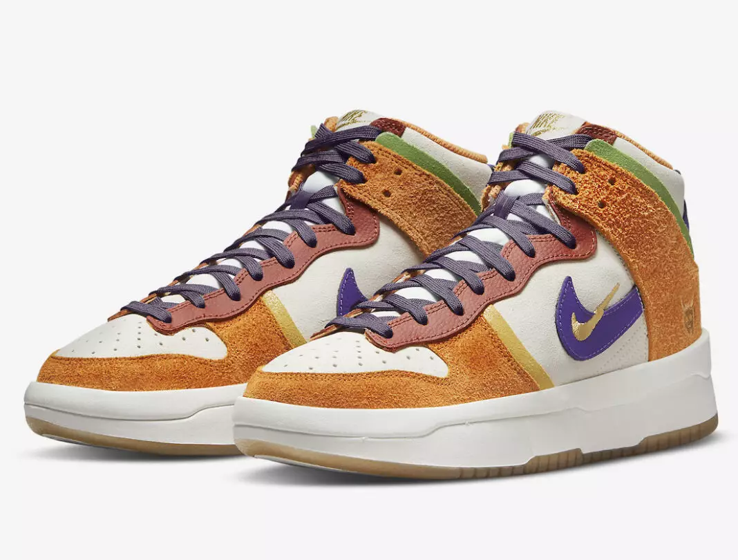 Nike Dunk Juu Juu Setsubun Miungu Saba ya Bahati DQ5012-133 Tarehe ya Kutolewa