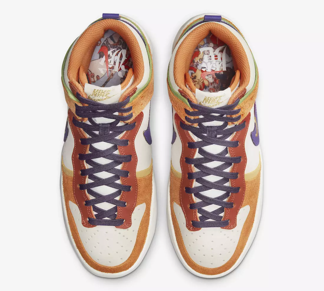 Datum vydání Nike Dunk High Up Setsubun Seven Lucky Gods DQ5012-133