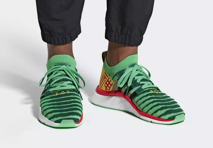 Dragon Ball Z adidas EQT atbalsts vidējā ADV Shenron D97056 izlaišanas datums