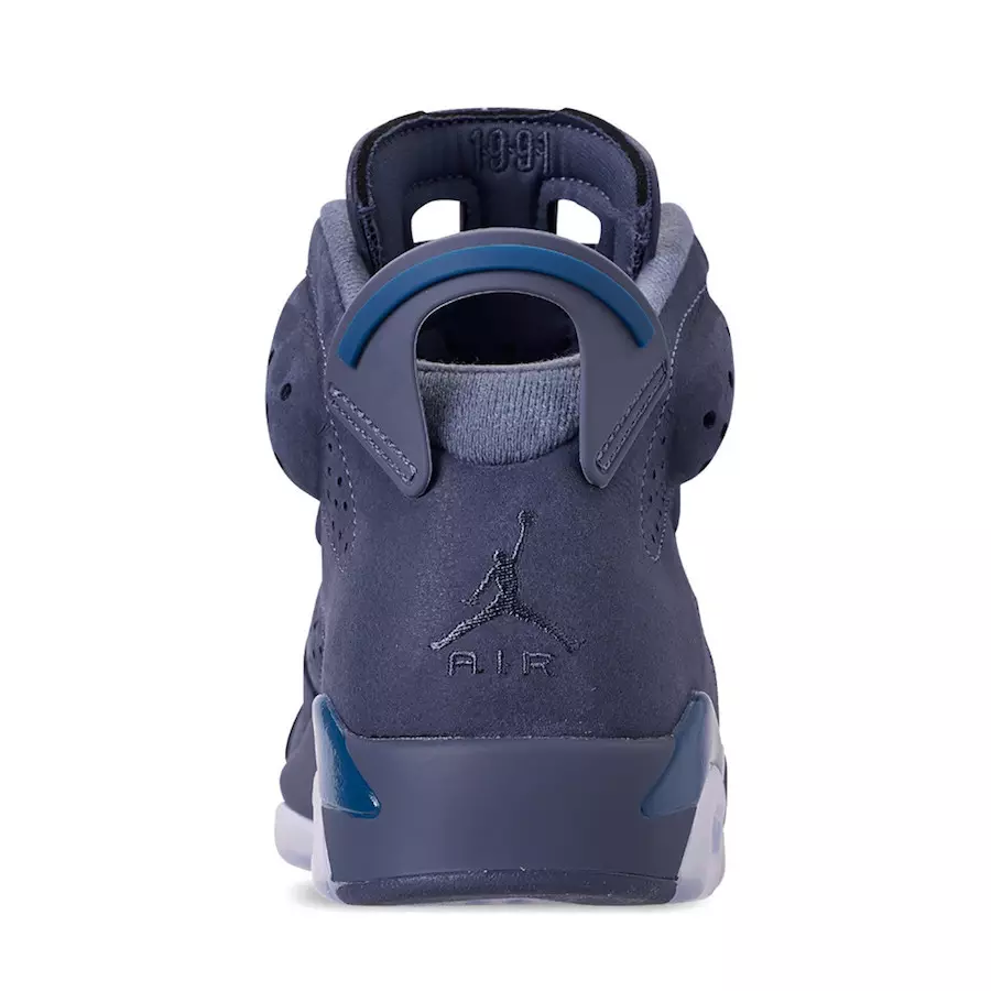 Air Jordan 6 hajutatud sinine 384664-400 väljalaskekuupäev