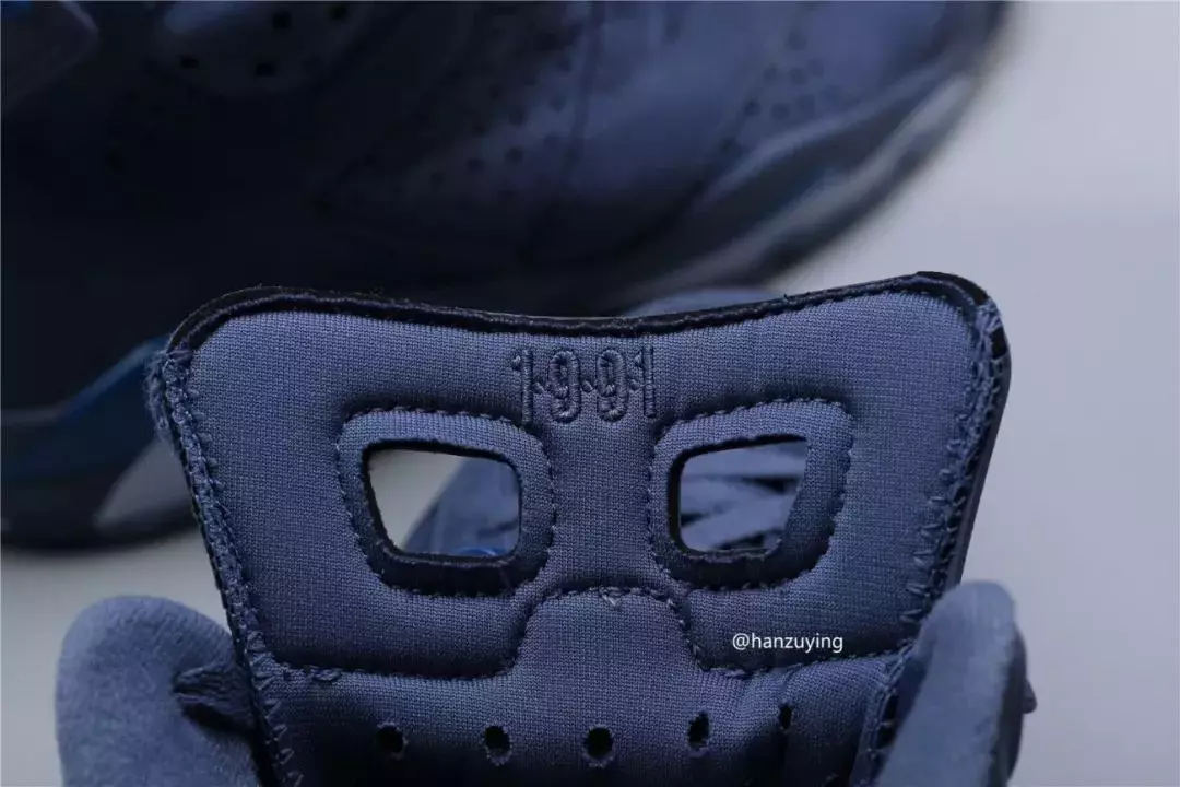 Air Jordan 6 Jimmy Butler hajutatud sinine väljalaskekuupäev