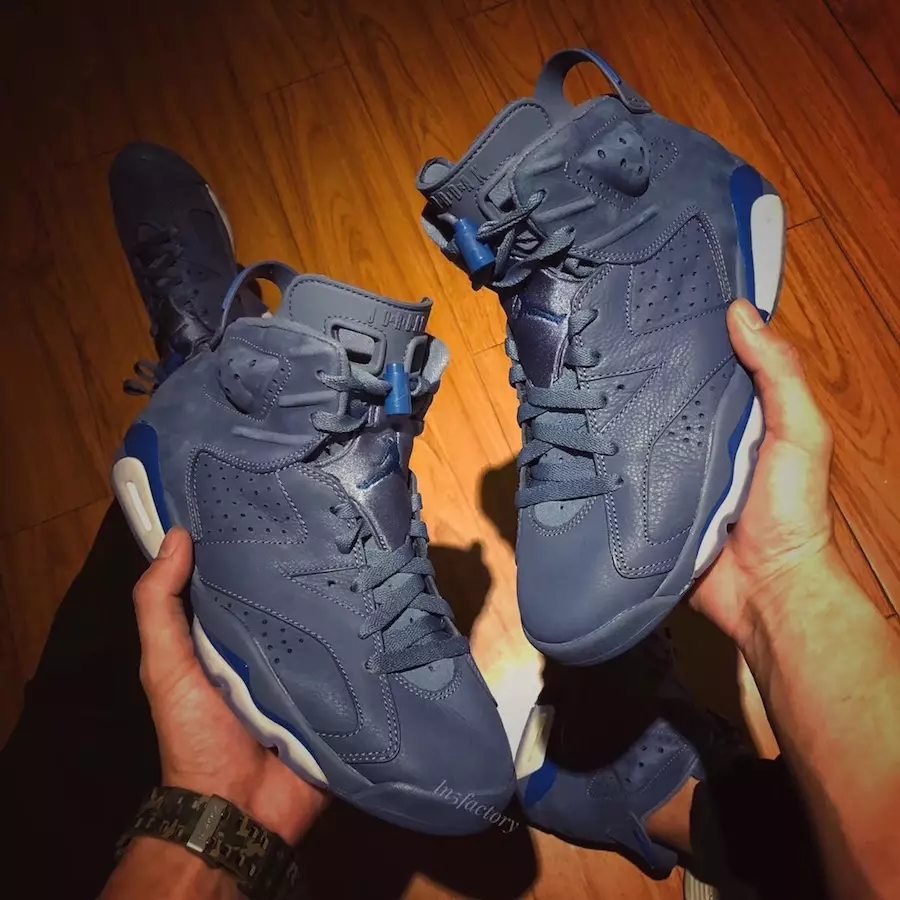 Air Jordan 6 Jimmy Butler Diffuse Azul 384664-400 Fecha de lanzamiento