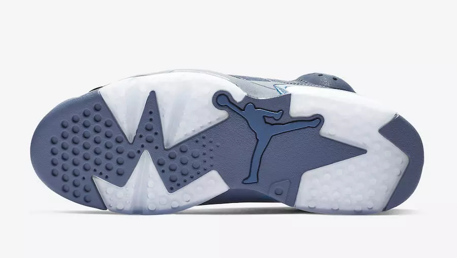 Air Jordan 6 Retro Iliyosambazwa Bluu 384664-400 Bei ya Tarehe ya Kutolewa