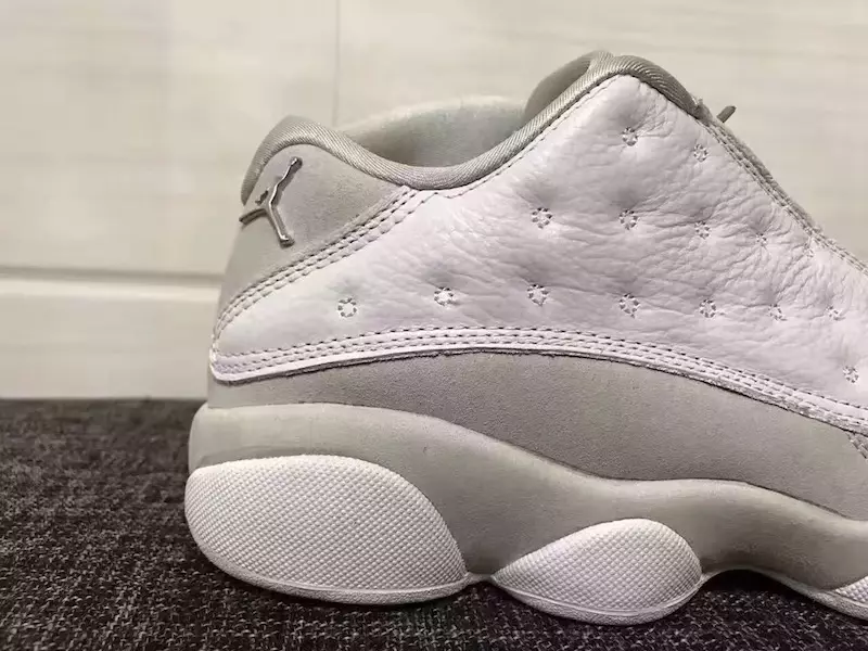 Air Jordan 13 Low Blanc Métallisé Argent Pur Platine