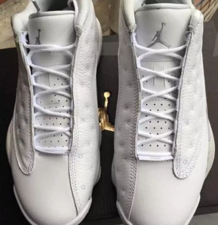 Air Jordan 13 Low White Metallic Silver 310810-100