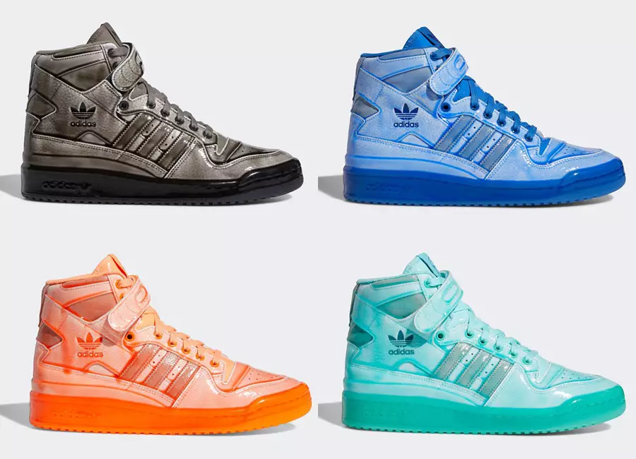 Dem Jeremy Scott säin adidas Forum Dipped Styles fänkt den 2. Oktober un