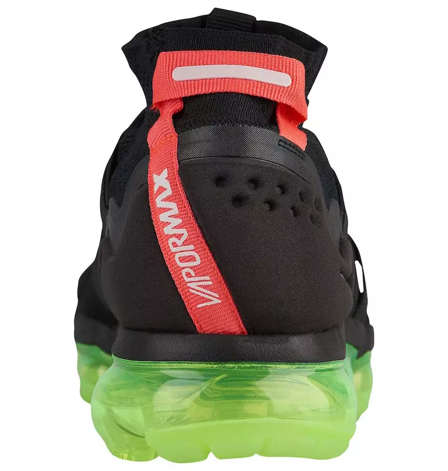 Nike Air VaporMax Utility Yeezy Black Volt Bright Crimson AH6834-007 Dáta Eisiúna