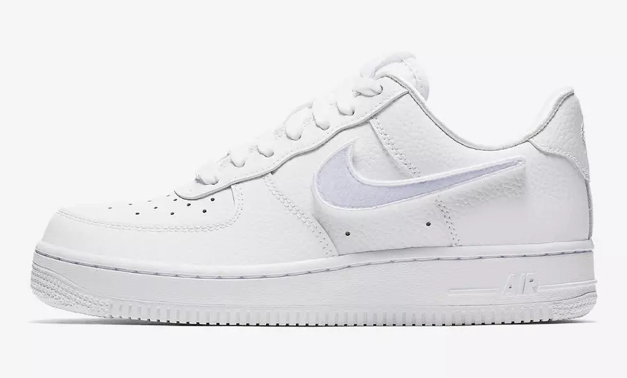 Nike Air Force 1-100 Triple White AQ3621-111 ထုတ်ဝေသည့်ရက်စွဲ