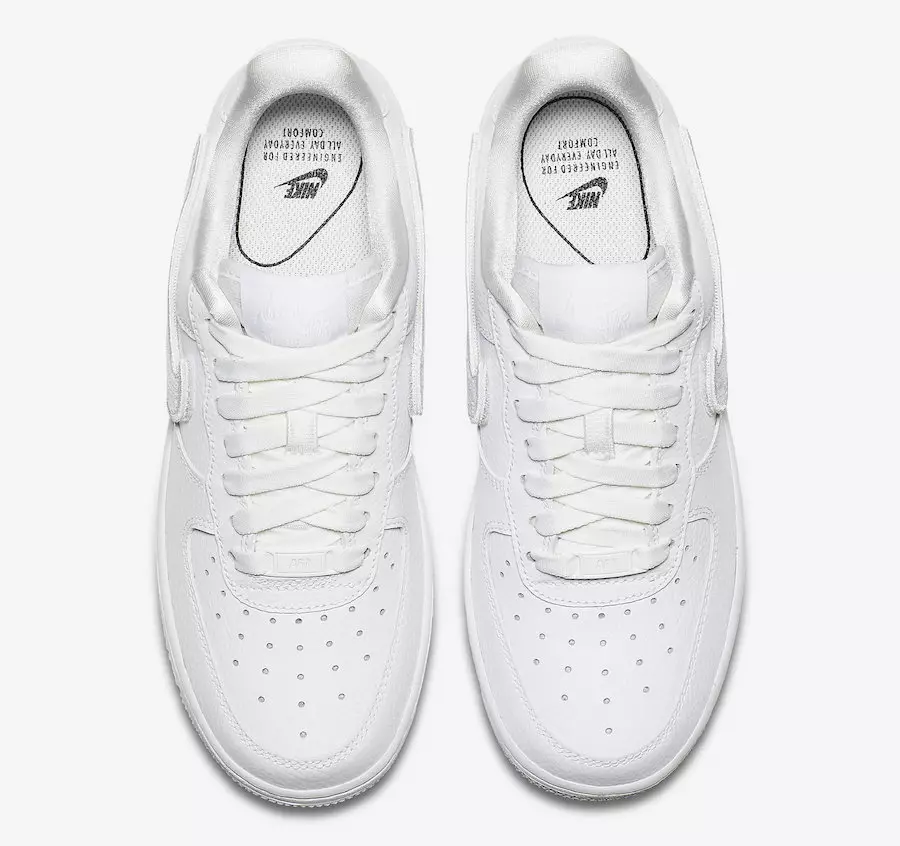 Nike Air Force 1-100 Triple White AQ3621-111 გამოშვების თარიღი