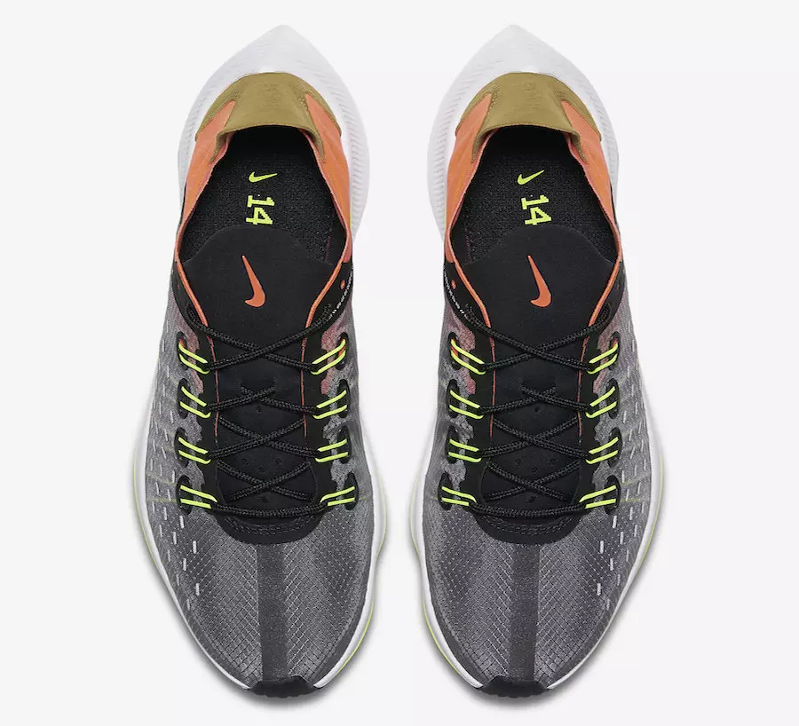 Nike EXP-X14 Mørkegrå Total Crimson AO1554-001 Udgivelsesdato