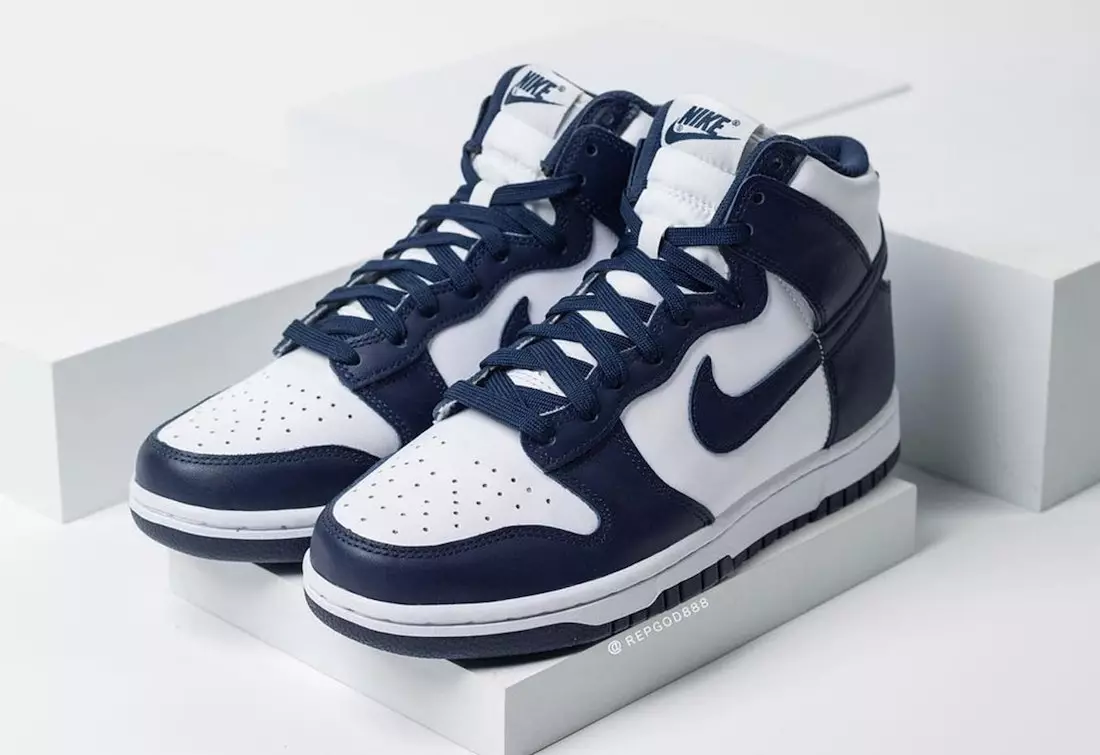 Nike Dunk Ard-Cabhlach Meán Oíche DD1399-104 Dáta Eisiúna