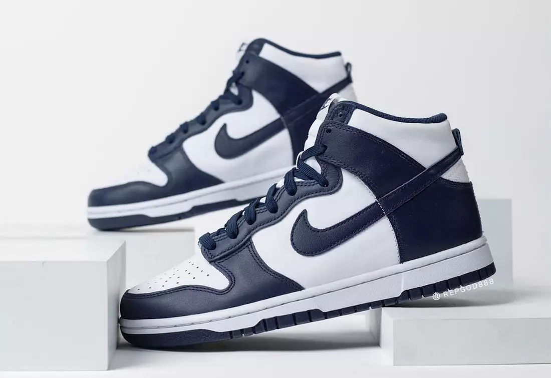 Nike Dunk High Midnight Navy DD1399-104 תאריך שחרור