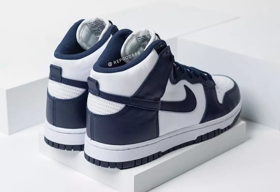 Nike Dunk High Midnight Navy DD1399-104 izlaišanas datums