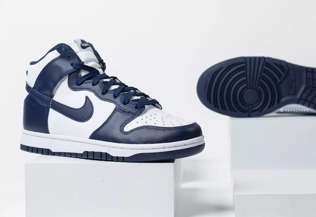 Nike Dunk High Midnight Navy DD1399-104 Дата на издаване