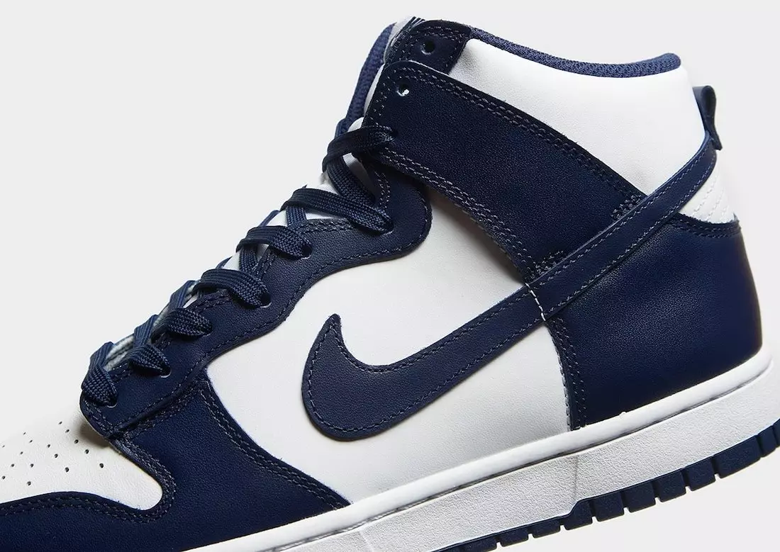 Nike Dunk High Mëtternuecht Navy Release Datum