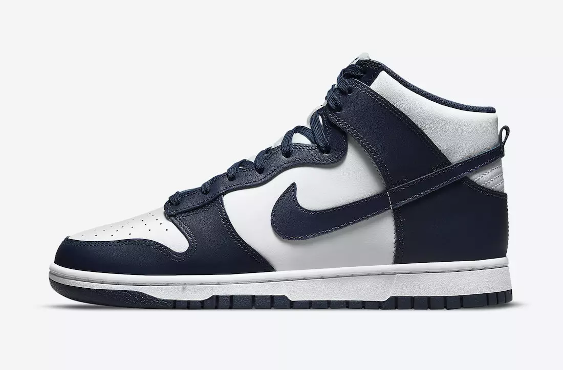 Bei ya Tarehe ya Kutolewa ya Nike Dunk High Midnight Navy DD1399-104