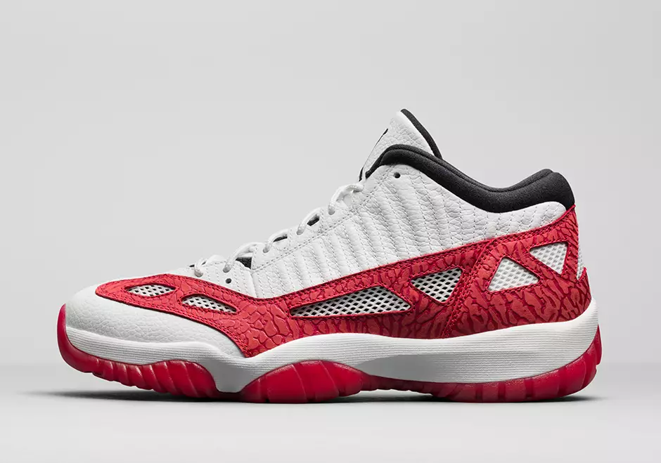 Air Jordan 11 Low IE Fire Red תאריך שחרור