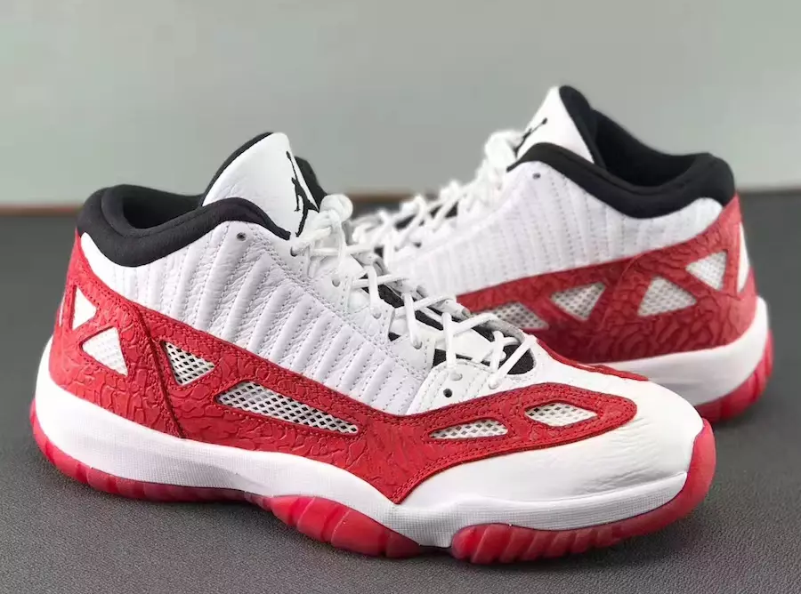 Air Jordan 11 Low IE Fire Rojas 919712-101