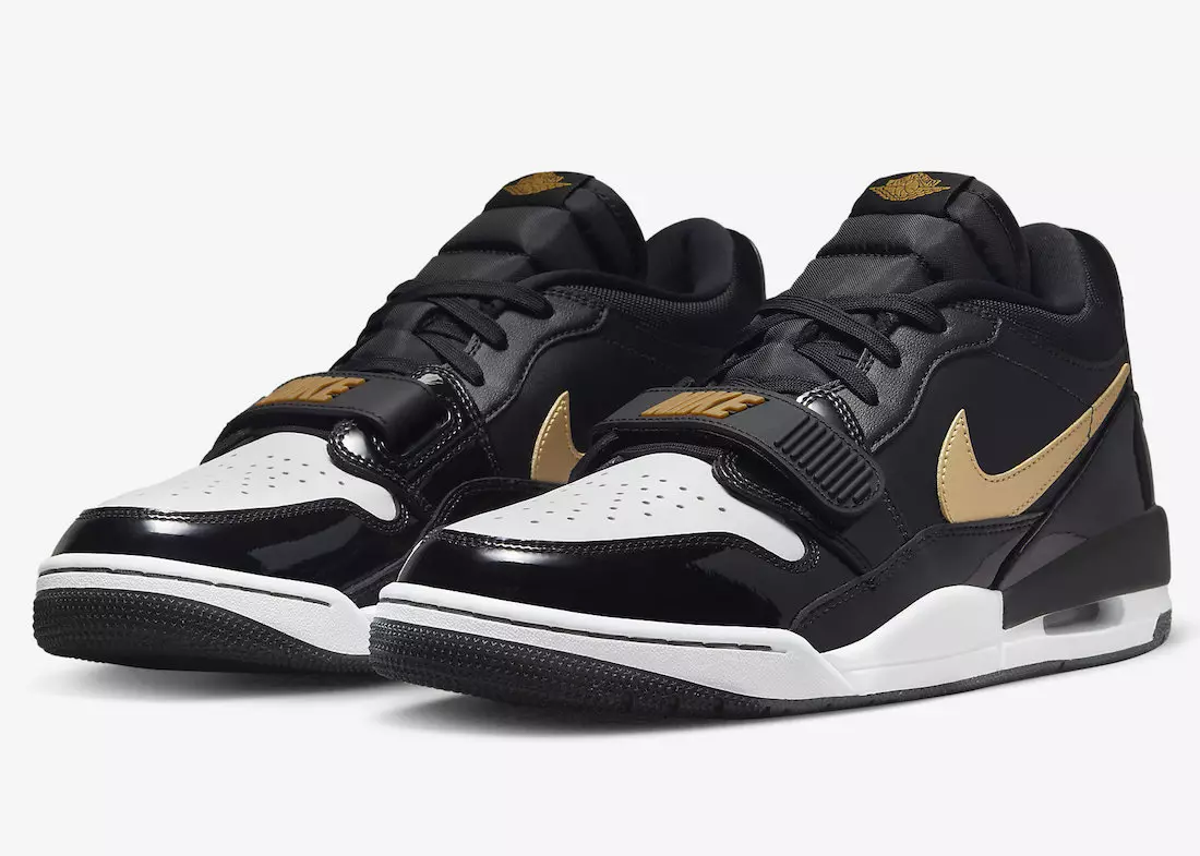 Jordan Legacy 312 Low Surfaces a Schwaarz a Gold