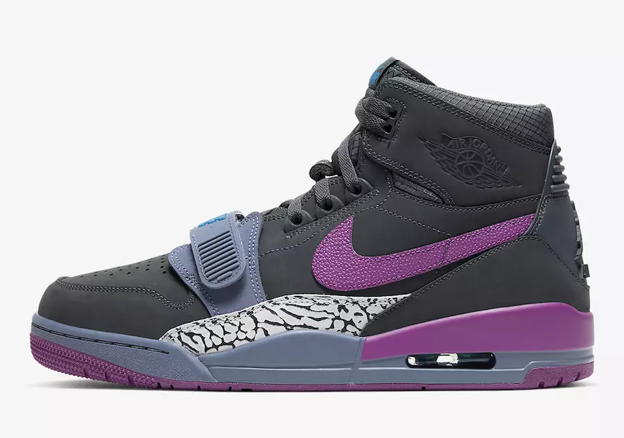 تاریخ انتشار Jordan Legacy 312 Grey Purple AV3922-005