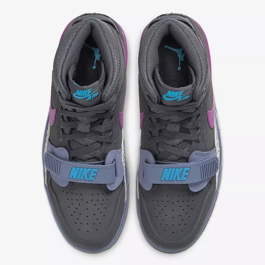 Jordan Legacy 312 Grey Purple AV3922-005 Izdošanas datums