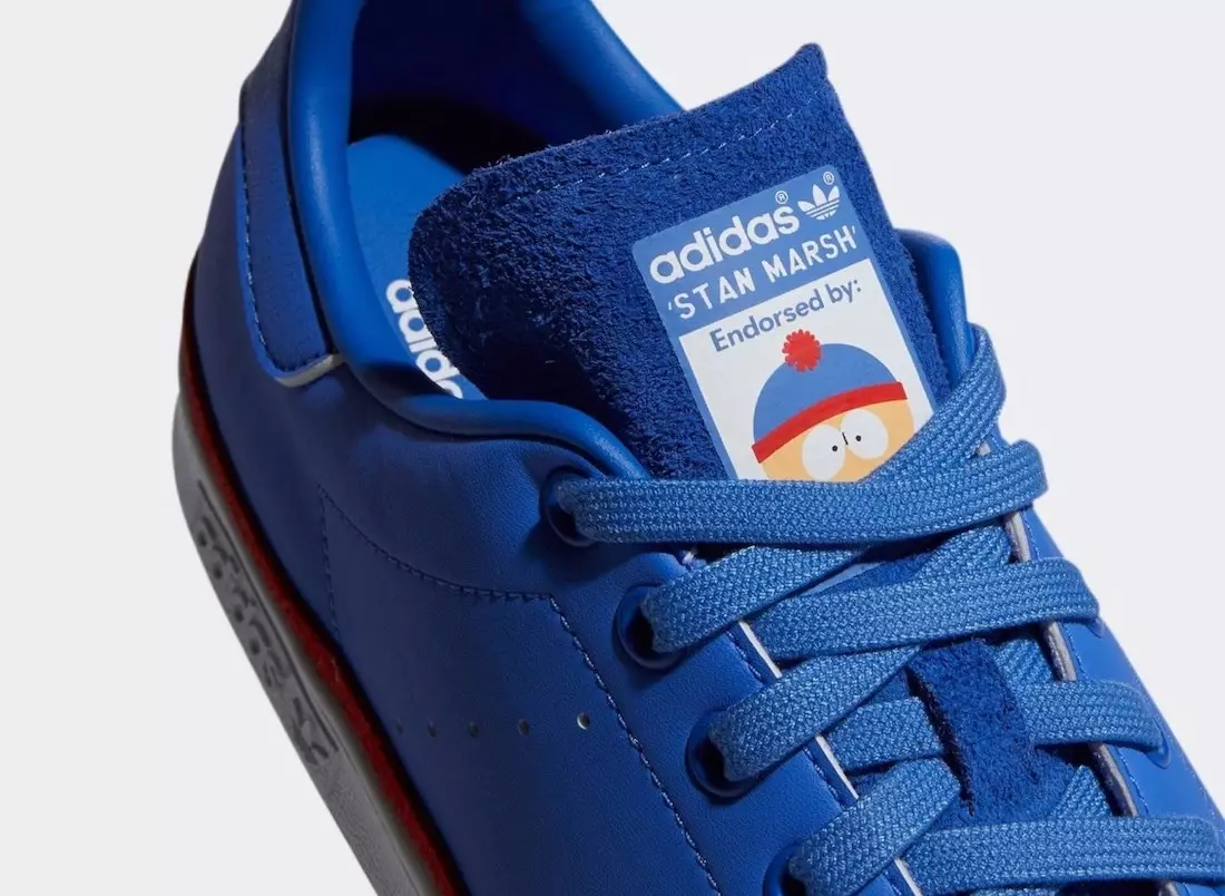 Offiziell Fotoen vum South Park x adidas Stan Smith "Stan Marsh"