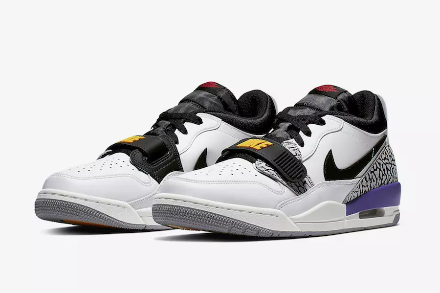 Jordan Legacy 312 Low Lakers CD7069-102 Fecha de lanzamiento