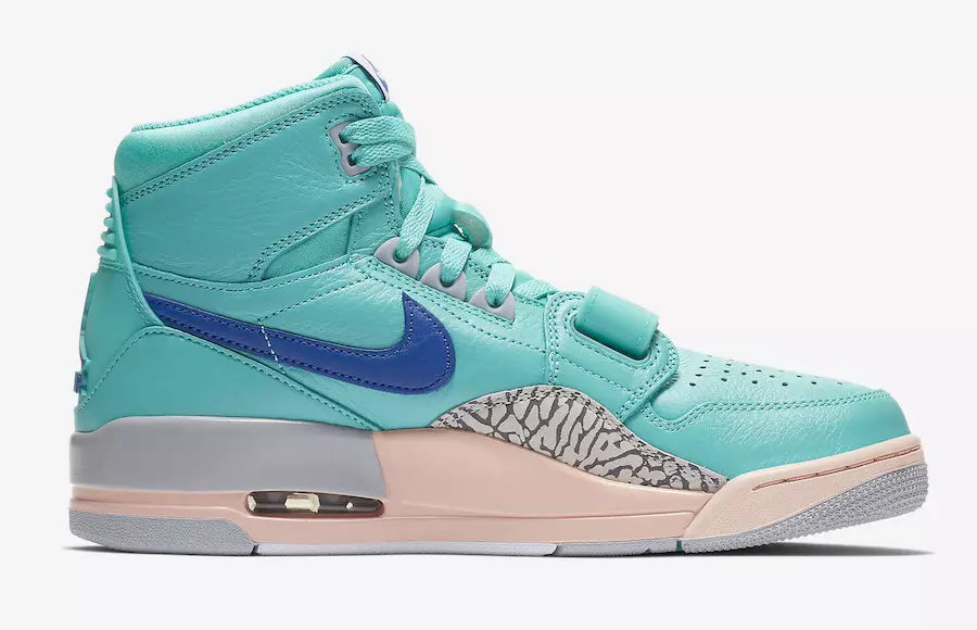 Jordan Legacy 312 Hyper Jade Bright Blue AV3922-348 Թողարկման ամսաթիվ