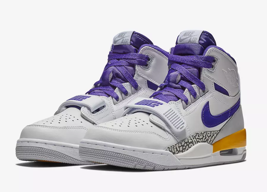 Air Jordan Legacy 312 s'estrena als colors dels LA Lakers