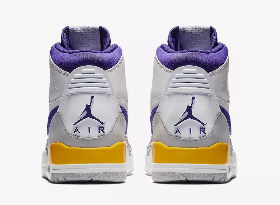 Air Jordan Legacy 312 Lakers AV3922-157 Чыгарылган датасы