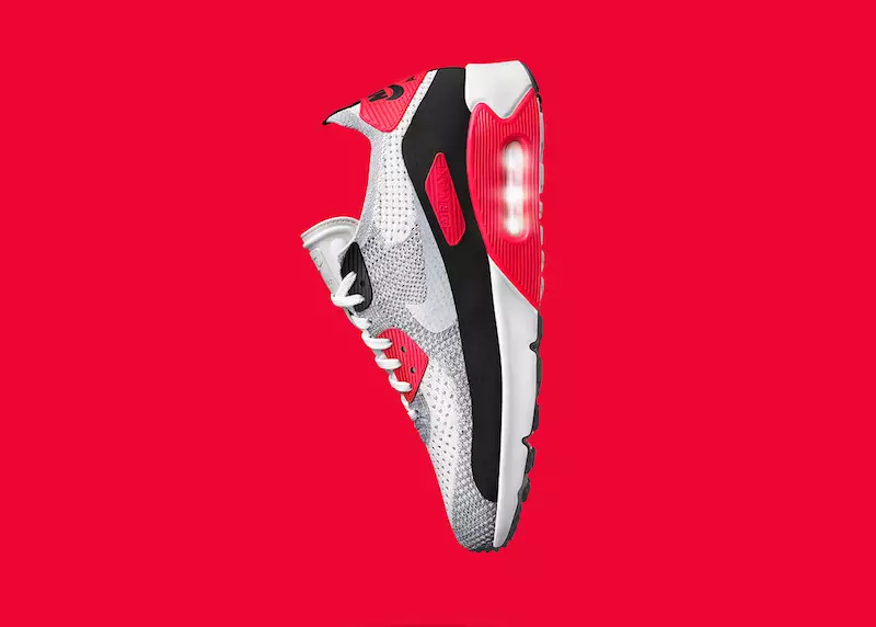 Nike သည် Air Max 90 Ultra 2.0 Flyknit ကို ထုတ်ဖော်ပြသခဲ့သည်။