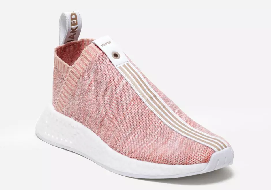 Kith Naked adidas NMD City шұлық 2 қызғылт түсті