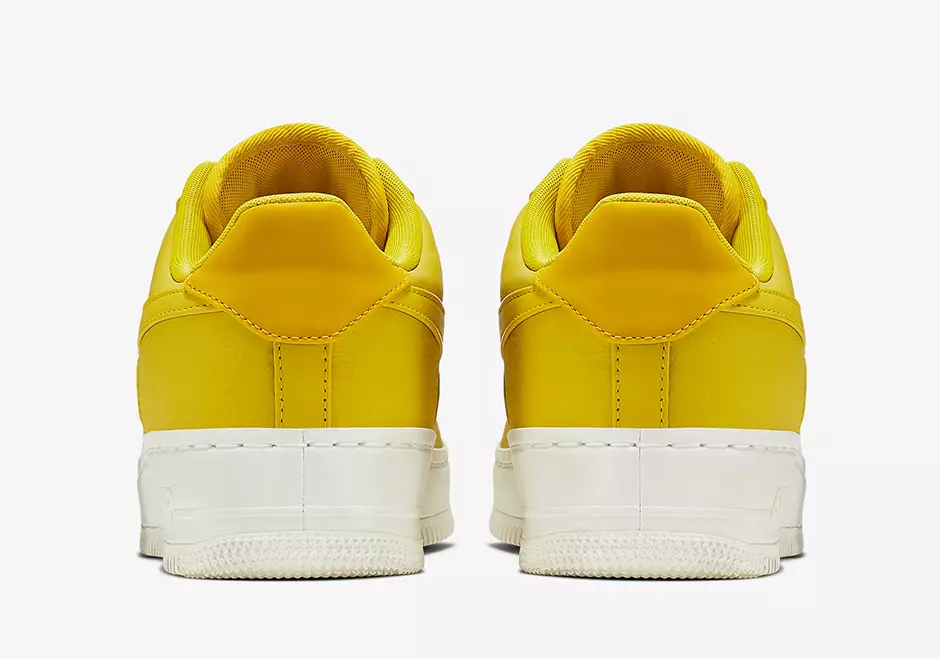 NikeLab Air Force 1 Citron со ниска виолетова ѕвезда