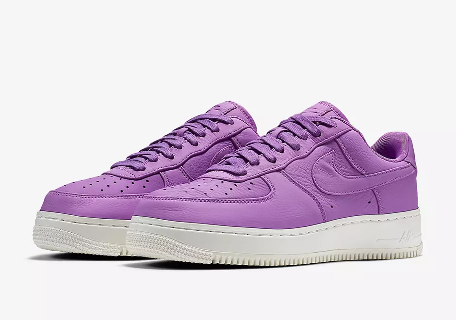 NikeLab Air Force 1 Chini Purple Stardust Citron