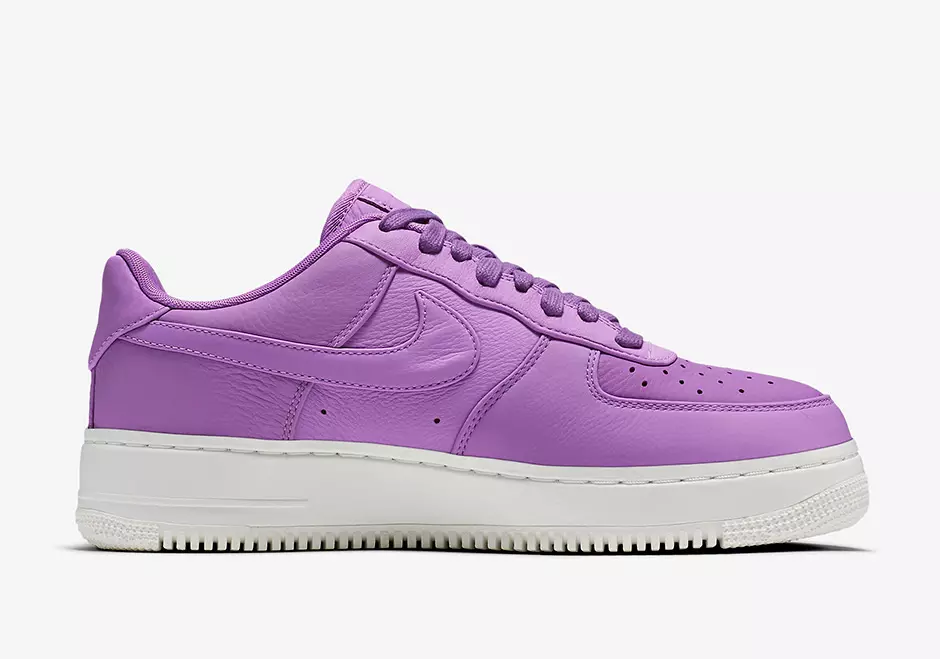 NikeLab Air Force 1 로우 퍼플 스타 더스트 유자