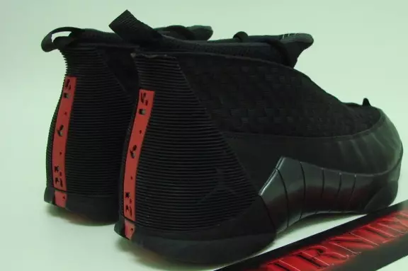 Air Jordan 15 Stealth Preto Varsity Vermelho 2017