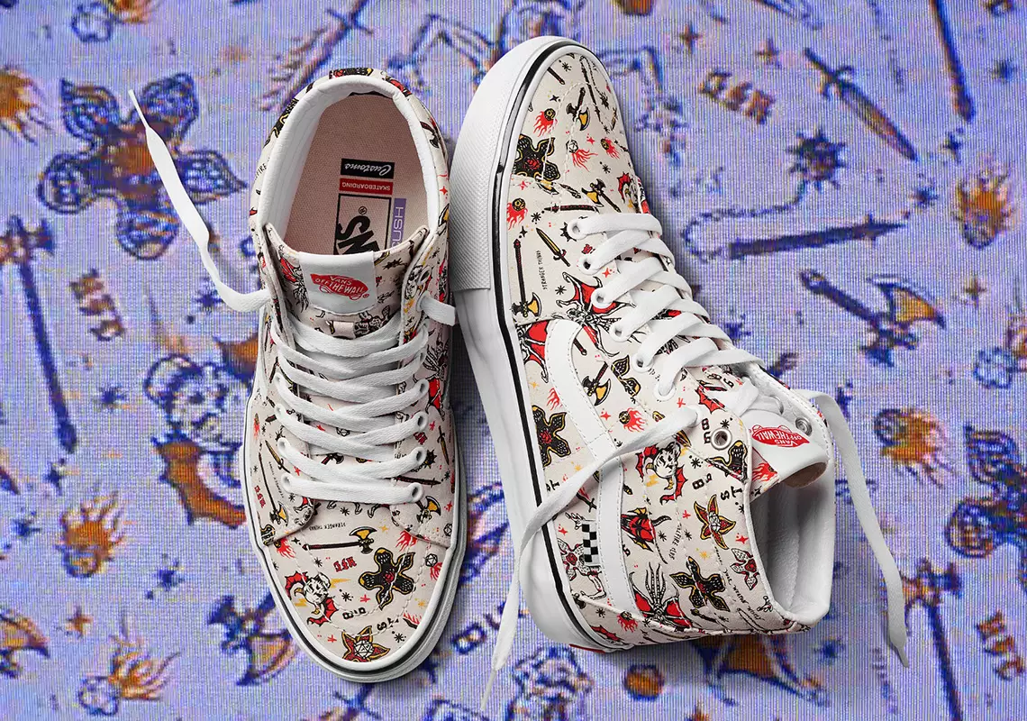 Stranger Things Vans 2022 Чыгарылган датасы