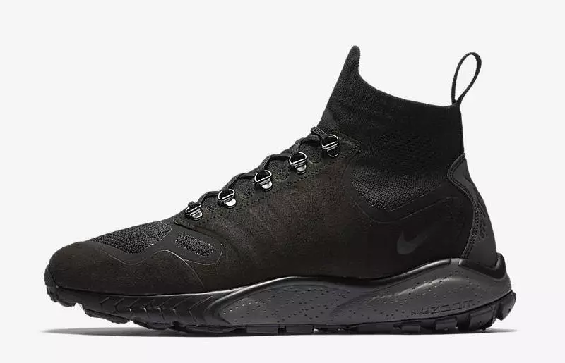 Nike Air Zoom Talaria Mid Flyknit Đen Trắng