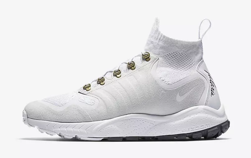 Nike Air Zoom Talaria Mid Flyknit Μαύρο Λευκό