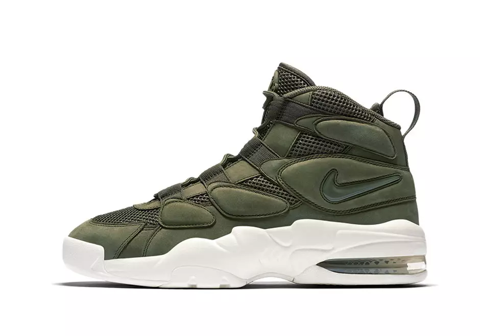 Nike Air More Tempo Groen Wit