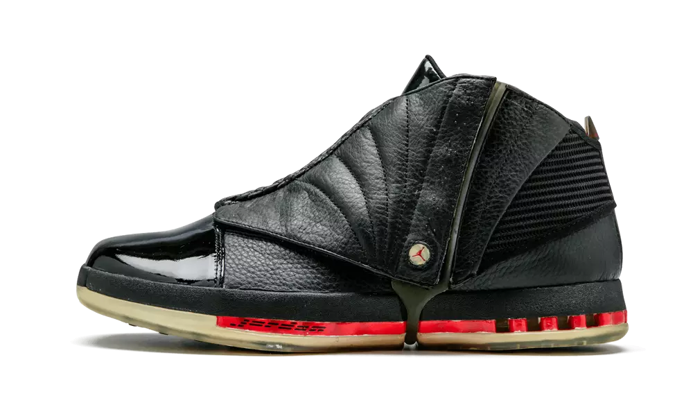 Air Jordan 16 Bred OG Black Varsity Red