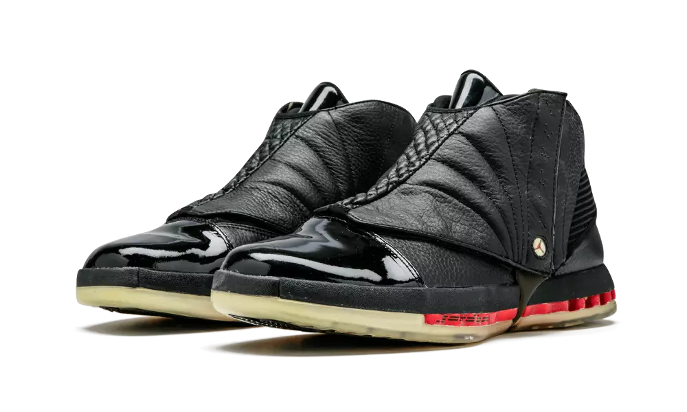 Air Jordan 16 Bred OG Черный университетский красный