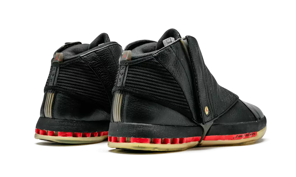 Air Jordan 16 Bred OG Qara Varsity Qırmızı