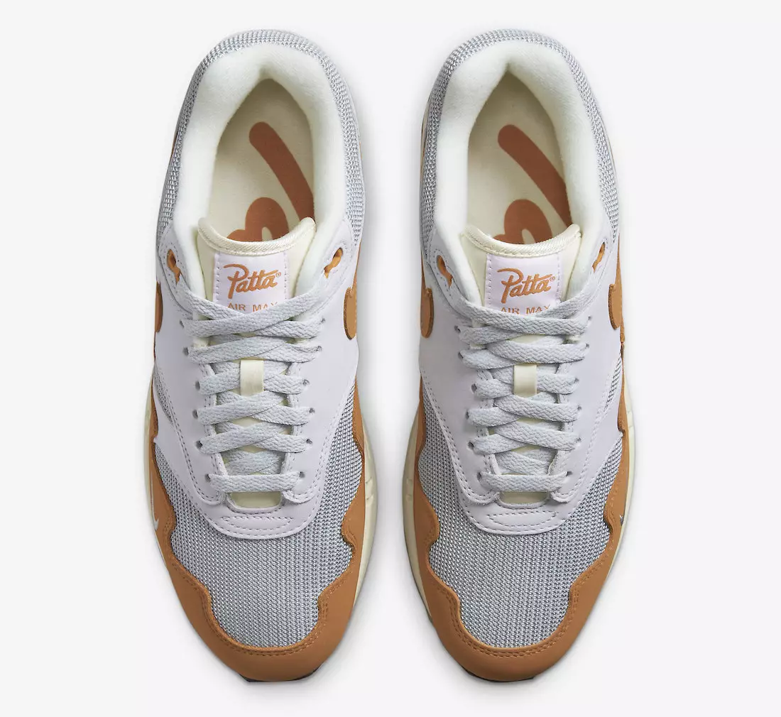 Patta Nike Air Max 1 Monarch The Wave DH1348-001 Release Datum