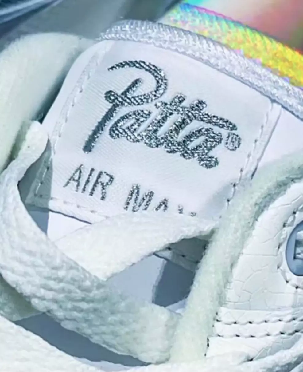 Patta Nike Air Max 1 valge sõprade perekond