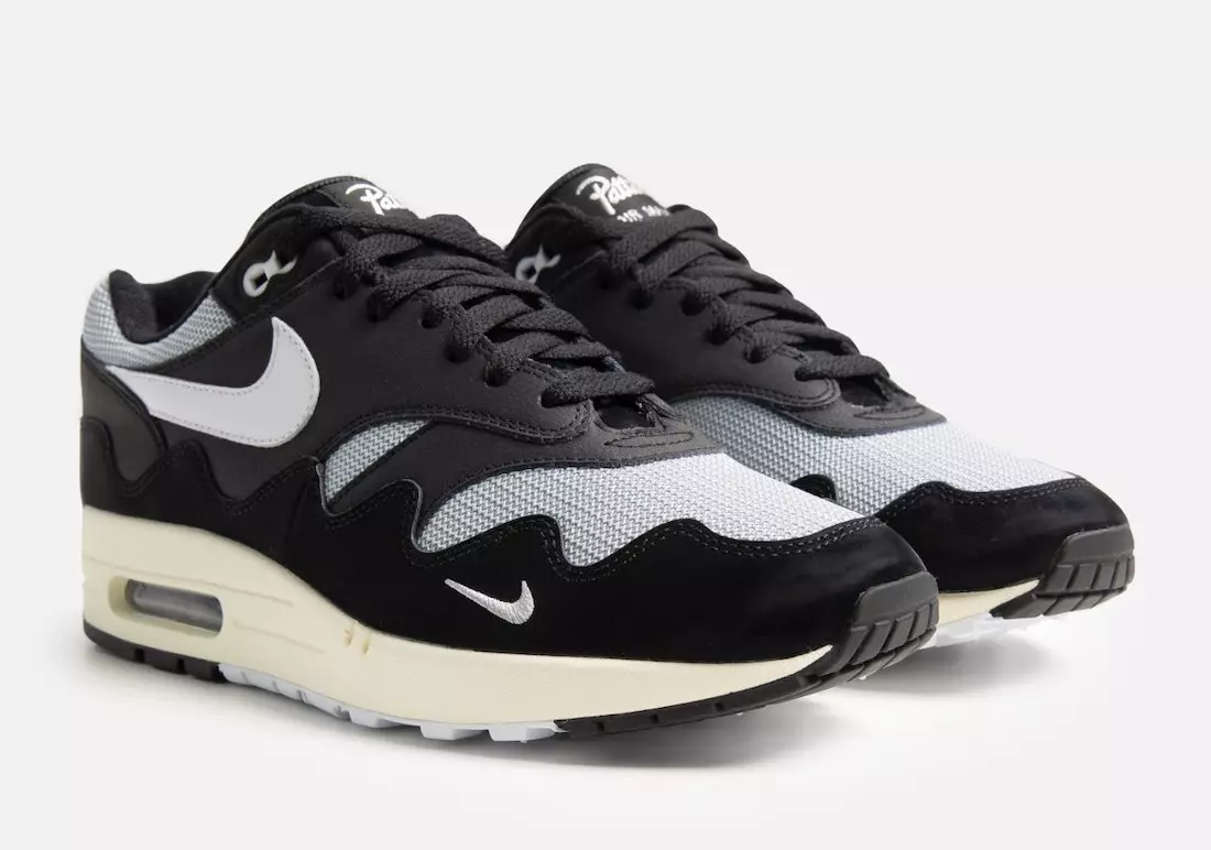 Patta Nike Air Max 1 Black DQ0299-001 תאריך יציאה