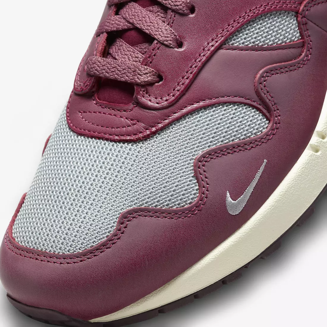 Patta Nike Air Max 1 Rush Maroon DO9549-001 გამოშვების თარიღი